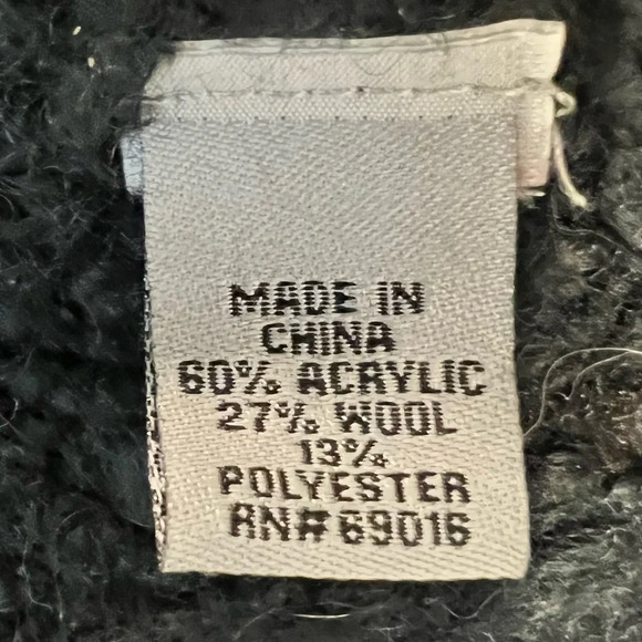 Ruff Hewn Grey - Ombre Emerald Green Chunky Sweater. Size 2 XL. - Picture 5 of 6